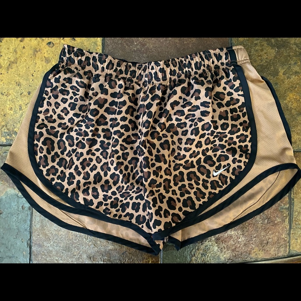 Leopard Nike Tempo Shorts. Worn once